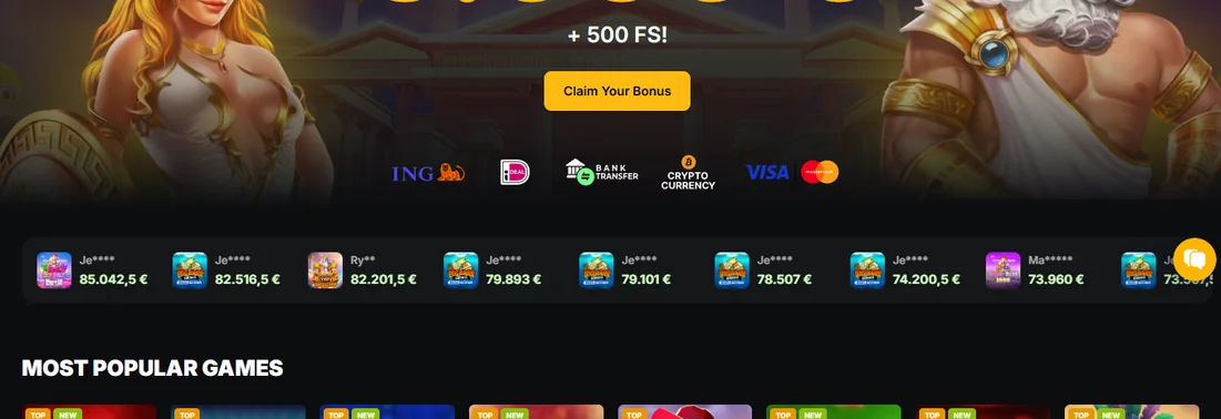 Speel populaire gokkasten